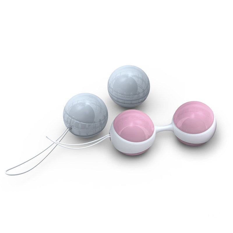Lelo Luna Mini Beads Pink And Blue - Barons Touch